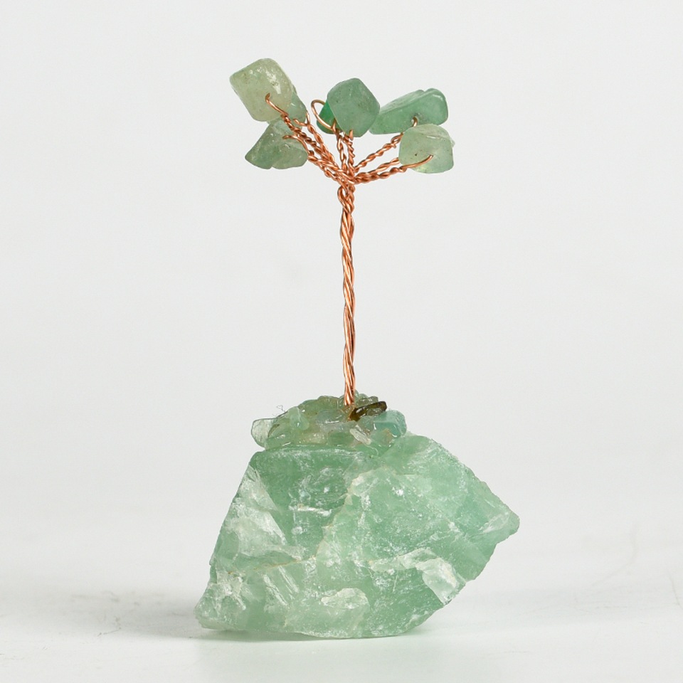 Get Rich,Healing Crystal,Lucky Crystal,Confidence,Natural crystal stone base crystal tree ornaments